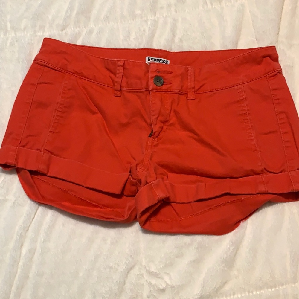 Orange express shorts